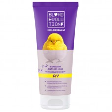 Бальзам anti-yellow платиновый блондин 200 мл  purple BLONDEVOLUTION